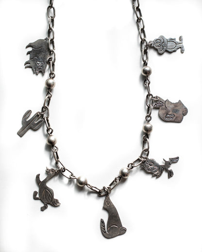 GONE WEST CHARM NECKLACE