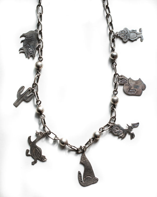 GONE WEST CHARM NECKLACE