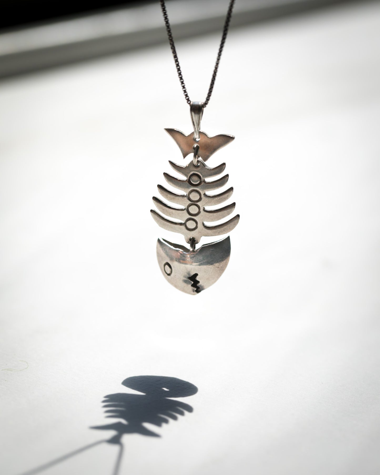 FISH SKELETON NECKLACE