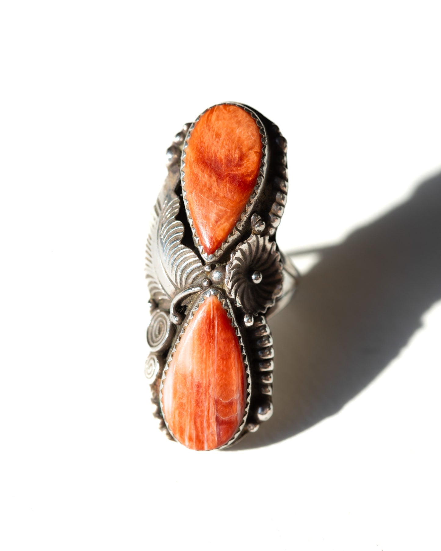 NAVAJO CORAL RING