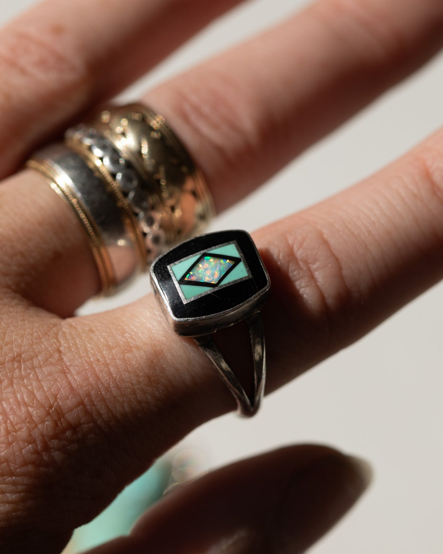 NAVAJO OPAL RING