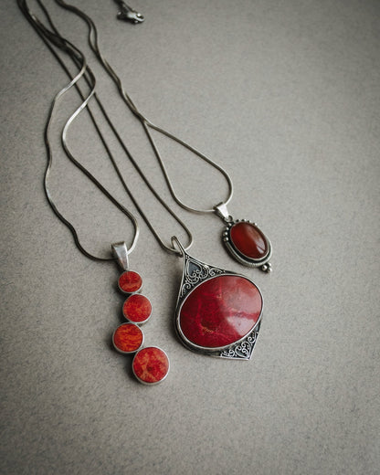 RED CORAL NECKLACE