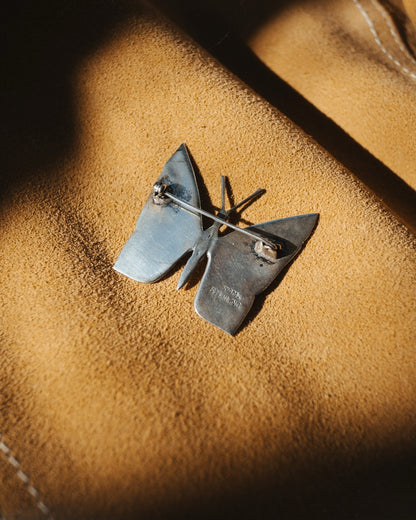 STERLING BUTTERFLY BROOCH