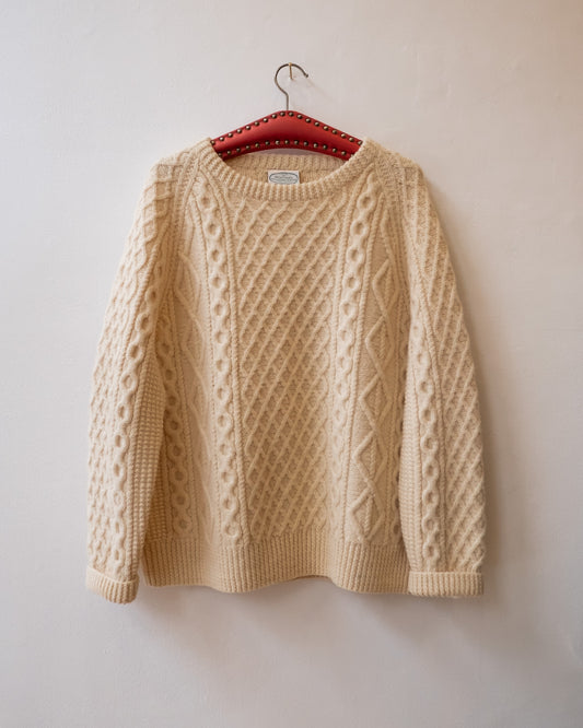 WOOL FISHERMAN KNIT