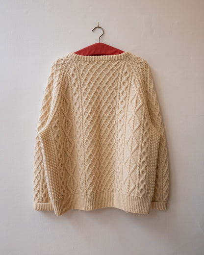WOOL FISHERMAN KNIT