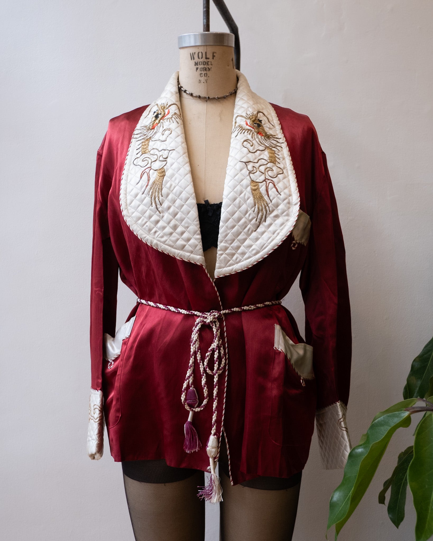 1950'S SMOKING ROBE – Knockout