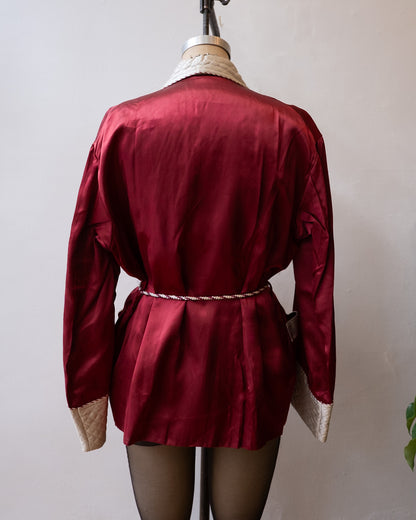 1950'S SMOKING ROBE