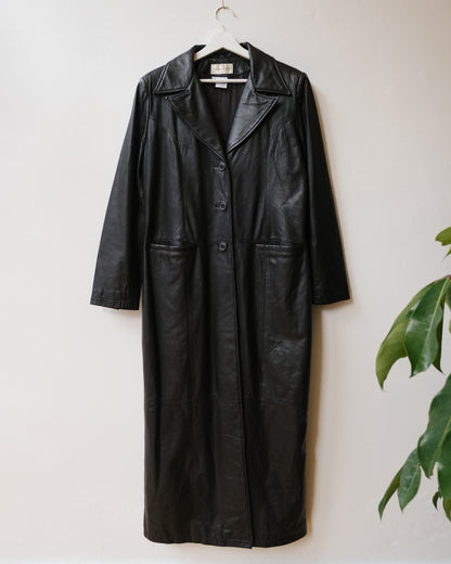 MATRIX LEATHER DUSTER