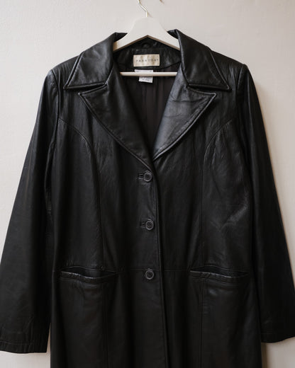 MATRIX LEATHER DUSTER