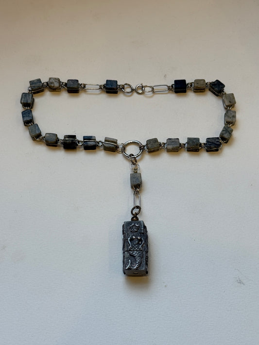 Marble Mermaid choker